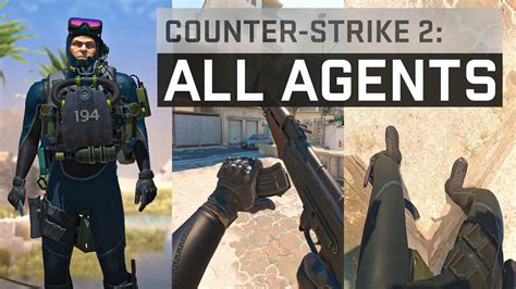 All CS2 Agents .